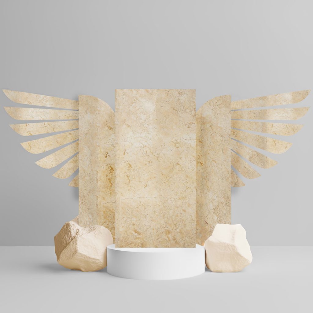 Polished Cream Marble Tile